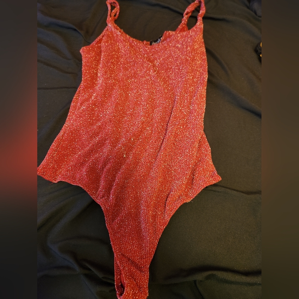 Sparkling Red One Piece
